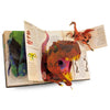 DinoWorld 3D Pop-Up Book | Prehistoric Dinosaurs & Sea Monsters | Hardcover