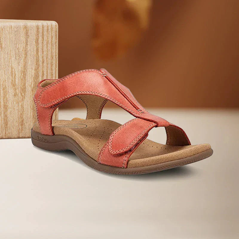 Alida™ | Wedge Sandal with Velcro Closure
