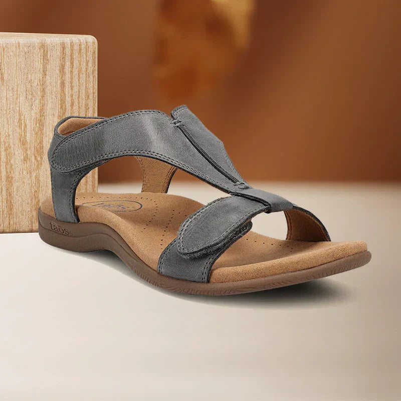 Alida™ | Wedge Sandal with Velcro Closure