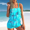 Avencea | Tankini Swimsuit Set with Coconut Print