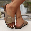 Flat Classic Sandals for Women | Strap with Buckle
