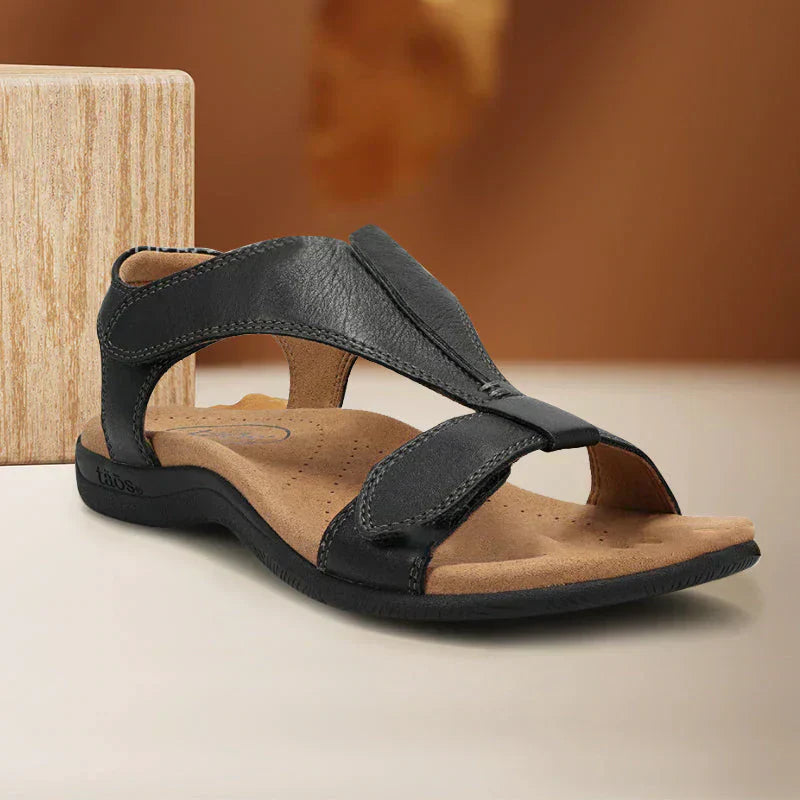 Alida™ | Wedge Sandal with Velcro Closure