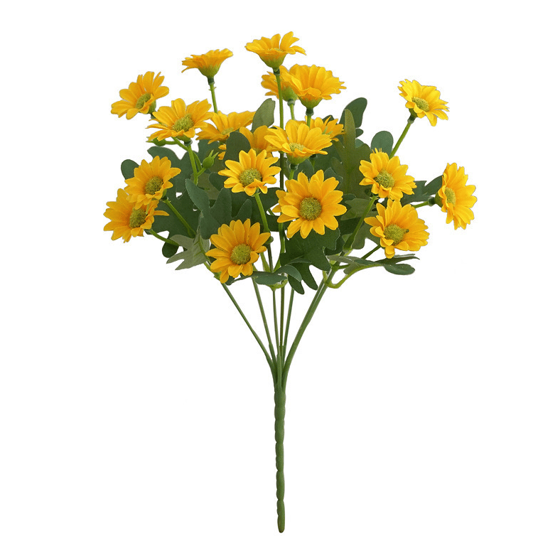 Artificial Mum Flowers | UV-Resistant Silk Blend | Lifelike Fall Decor
