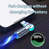 Magnetic Charging Cable | 540° Rotating Connector | Fast Charge with LED Glow