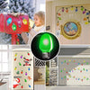 Christmas Car Magnets | Honeycomb Reflective | Vibrant Holiday Bulb Design