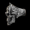 Men’s Sterling Silver Skull Ring | GrimSkull™ Handcrafted Statement Jewelry | 100% Silver