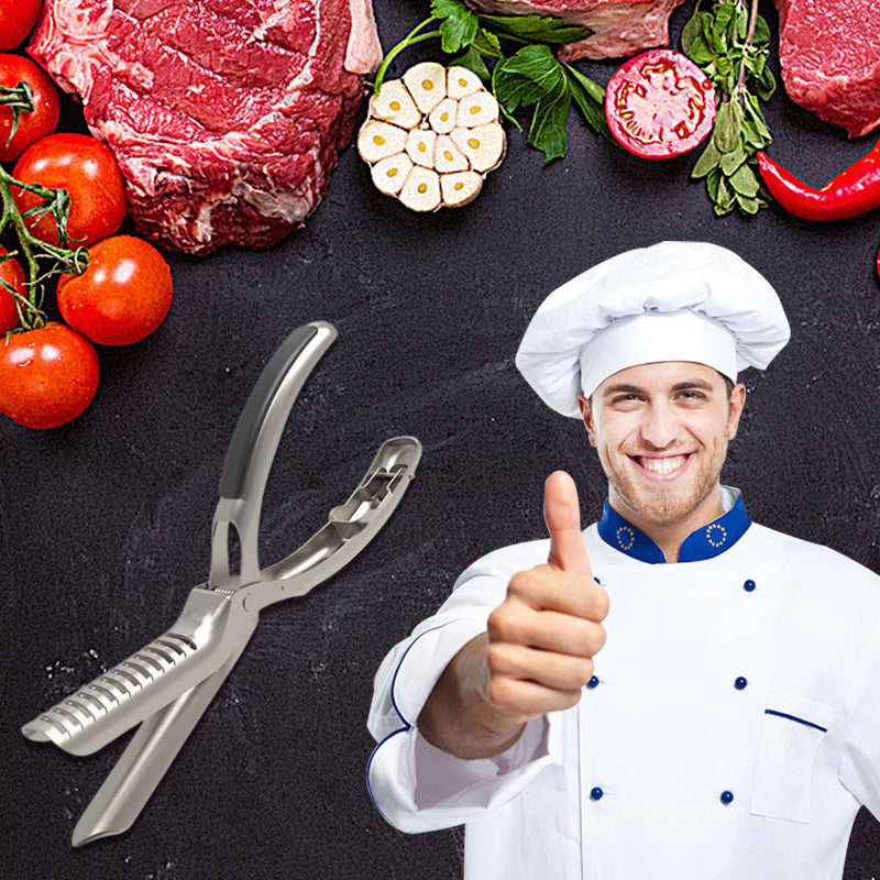 Rib Membrane Remover Tool | Stainless Steel | Ergonomic Handle | Easy Meat Prep