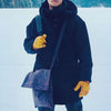 Men’s Wool Outdoor Jacket | Storm-Ready Insulated Anorak with Hood & Kangaroo Pocket