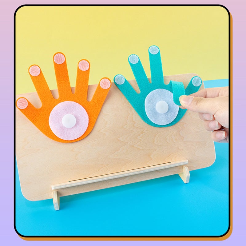 1 Set of Finger Counting Math Montessori Toys