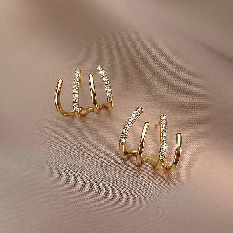 Women’s Twist Earrings | Lightweight Statement Jewelry | Hypoallergenic Finish