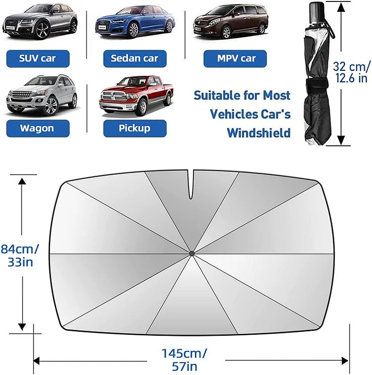 HeatShield™ - Car Windshield Sunshade