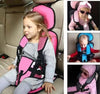 Portable Child Travel Car Seat | Foldable Safety Booster with 5-Point Harness | Ages 0–12 Years