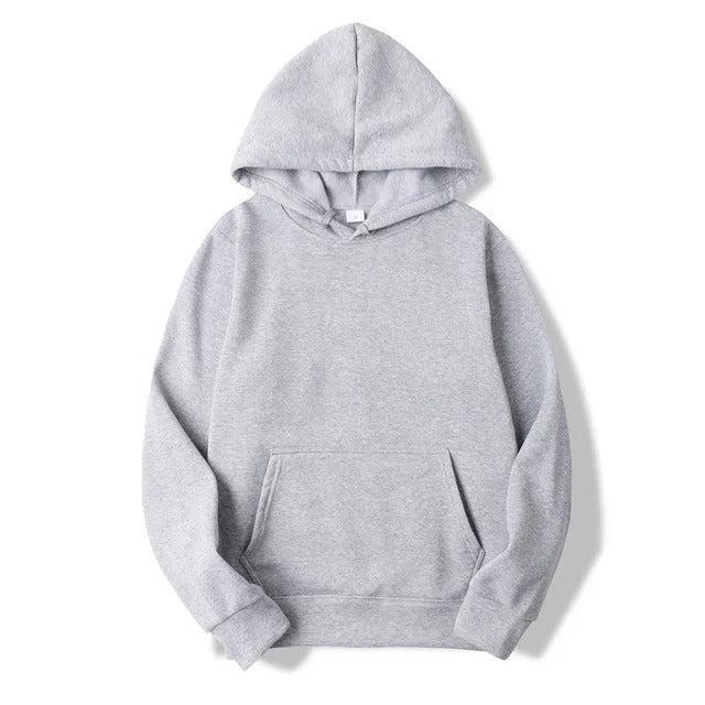 Heidi-Mode | Solid Color Hooded Sweatshirt Made of Cotton for Women
