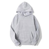 Heidi-Mode | Solid Color Hooded Sweatshirt Made of Cotton for Women