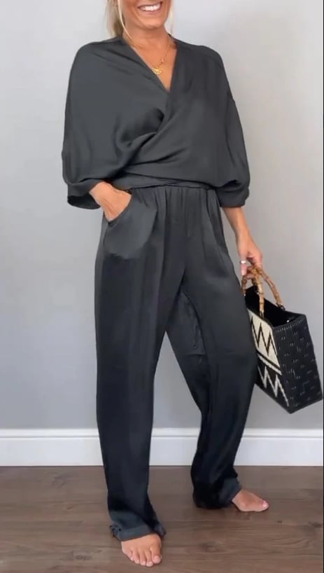 Helen™ Sleek Satin Elegance