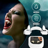 Halloween Vampire Fangs | Retractable Cosplay Denture Props | Realistic Fit for Adults & Kids