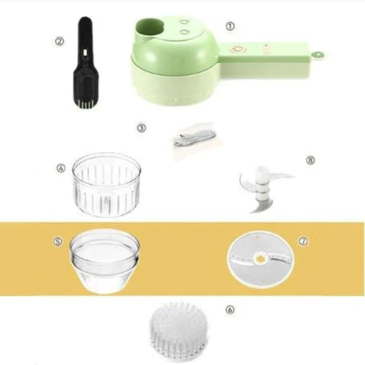 4-in-1 multifunction chopper