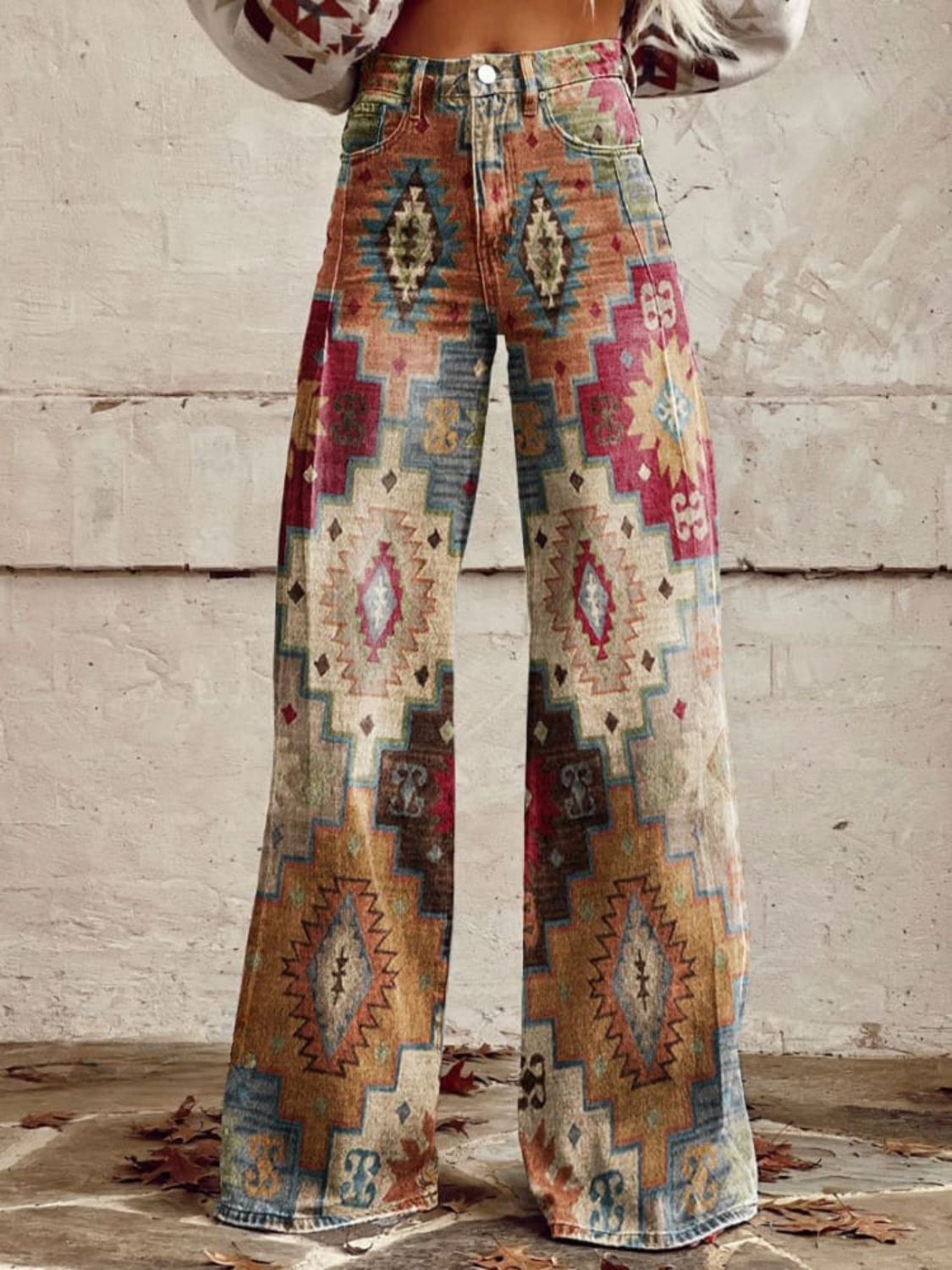 Andrea™ Boho Wide Leg Pants