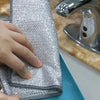 WireClean™ Double Sided Metal Steel Wire Cleaning Cloth