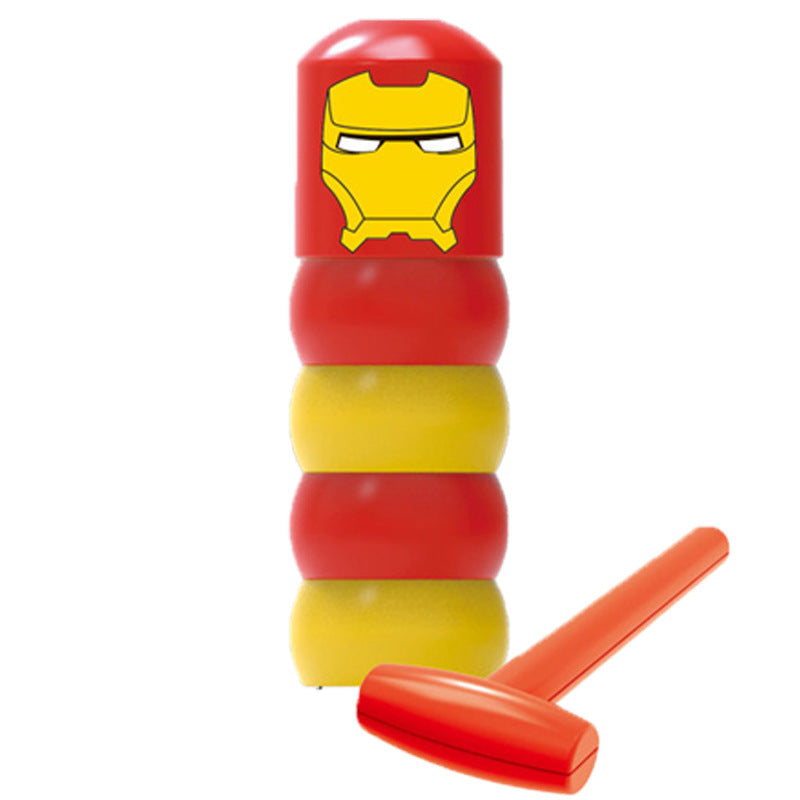 Magic Wooden Man Toy | Unbreakable Trick Figure | Classic Educational Play | 10cm