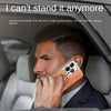 LeatherGuard™ Phone Case | Premium Leather with Stand & Magnetic Wireless Charging Support
