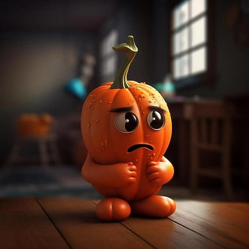 Autumn Decoration | Pumpkin Figure | Weatherproof Resin | Indoor & Outdoor Display