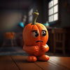 Autumn Decoration | Pumpkin Figure | Weatherproof Resin | Indoor & Outdoor Display