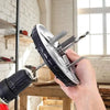 Adjustable Hole Saw Drill Punch | 45–130 mm Diameter | Triple-Blade Design | For Wood, Plaster & Ceiling Cuts