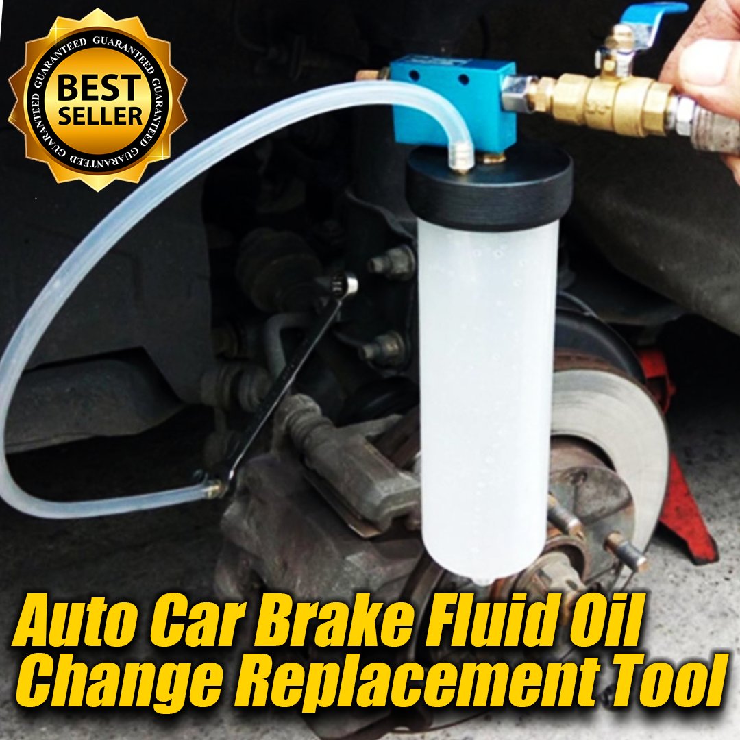 Brake Fluid Change Kit | One-Person Operation | Clean & Durable Plastic Design