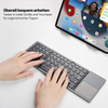 Foldable Bluetooth Keyboard with Touchpad | Portable Wireless Mini Keyboard for Windows, Mac, iOS & Android