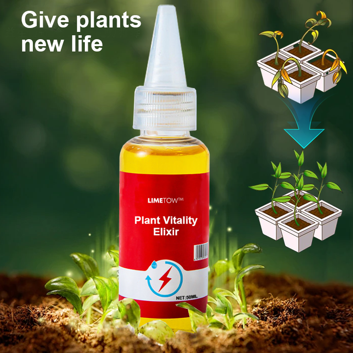 Organic Plant Fertilizer | VitalBloom™ Growth Booster with Enzymes & Minerals for Strong Roots & Lush Blooms