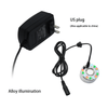 Ultrasonic Fog Maker | LED Mist Fountain | Smart Water Sensor | Stainless Steel | Halloween & Home Décor