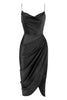 Sofia – Satin Balconette Corset Maxi Dress