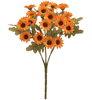 Artificial Mum Flowers | UV-Resistant Silk Blend | Lifelike Fall Decor
