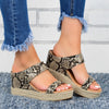HempStyle™ – Elegant Women's Wedge Sandals Made from Natural Hemp