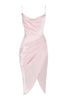 Sofia – Satin Balconette Corset Maxi Dress