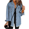 Women’s Denim Jacket | Raw Edge Ripped | Street Style | Everyday Trendy Look