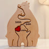 CozyBears™ Wooden Family Puzzle