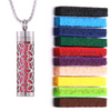 Perfumed Pendant Necklace | Stainless Steel | Interchangeable Aroma Discs