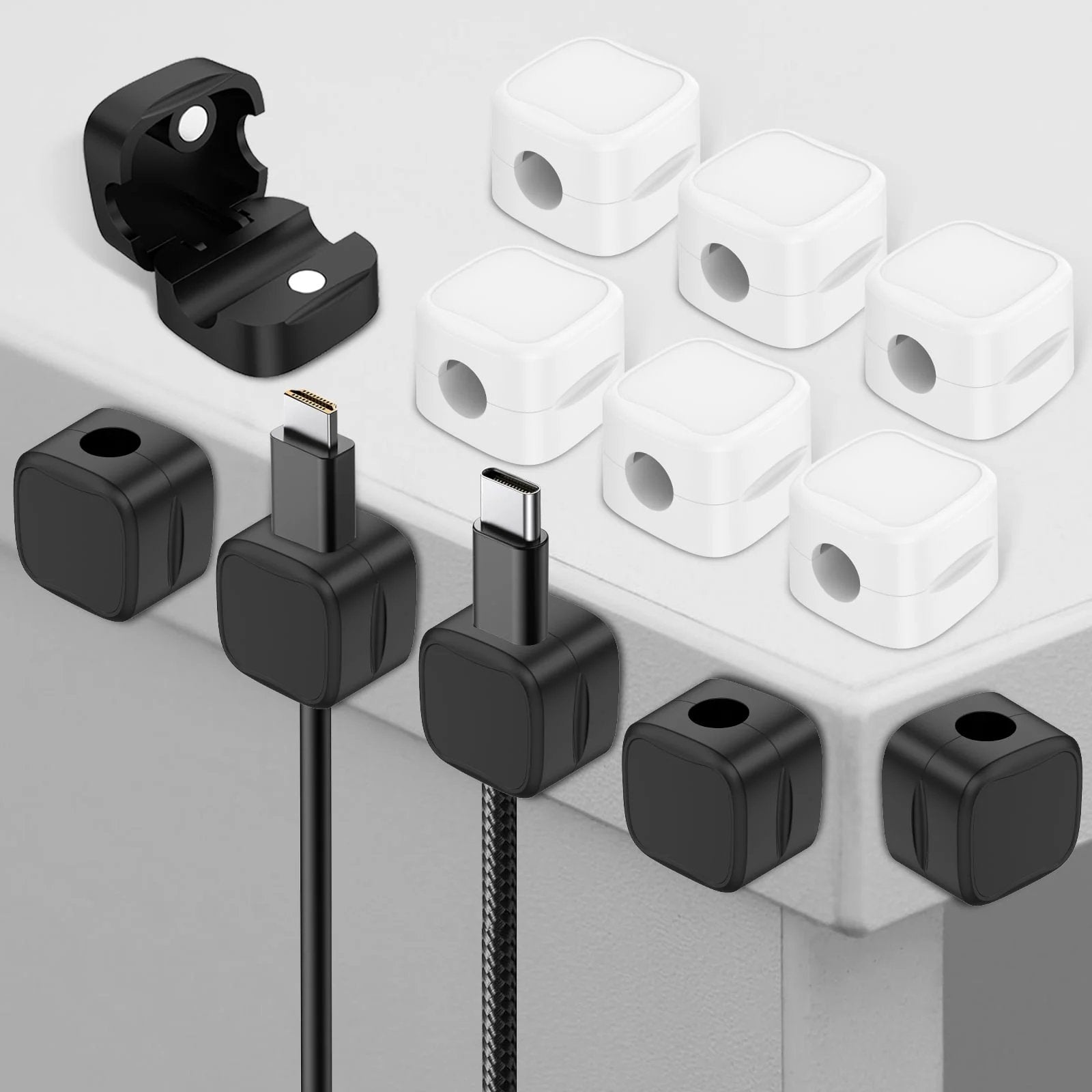 SnapHold – Secure Magnetic Cable Clips
