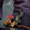 Halloween Witch Hat | Handmade Felt Costume Accessory | Adjustable Size for Adults
