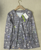 Glamora™ – Elegant Women's Glitter Blouse with Long Sleeve