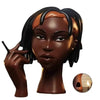 Incense Burner Statue | Artistic Resin Design | Backflow Smoke Effect | 7.8 in
