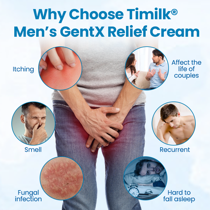 Men’s Intimate Care Cream | Anti-Itch & Soothing Relief | Natural Extracts & Moisturizing Formula