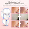 LED Light Therapy Mask | 7-Color Skin Treatment | Wireless Rechargeable