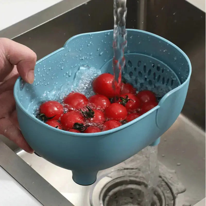 Kitchen Sink Strainer Basket | Elephant Design | Plastic | 2-Pack | 22cm