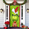 Christmas Door Cover | Fabric Front Door Decoration | Washable & Reusable | 91×203cm