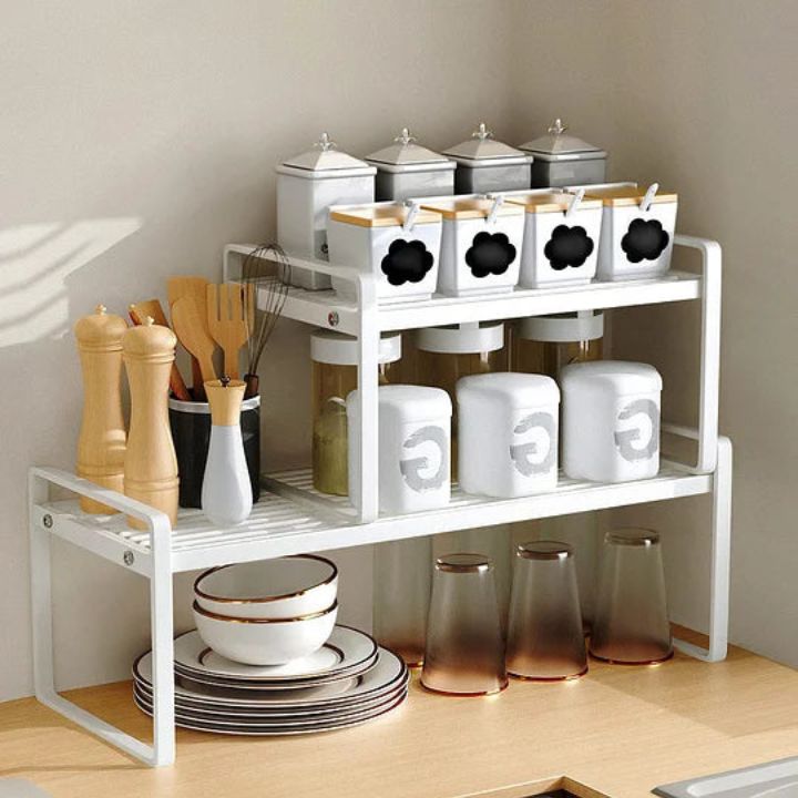 TidyShelf™ Enhanced Counter Efficiency