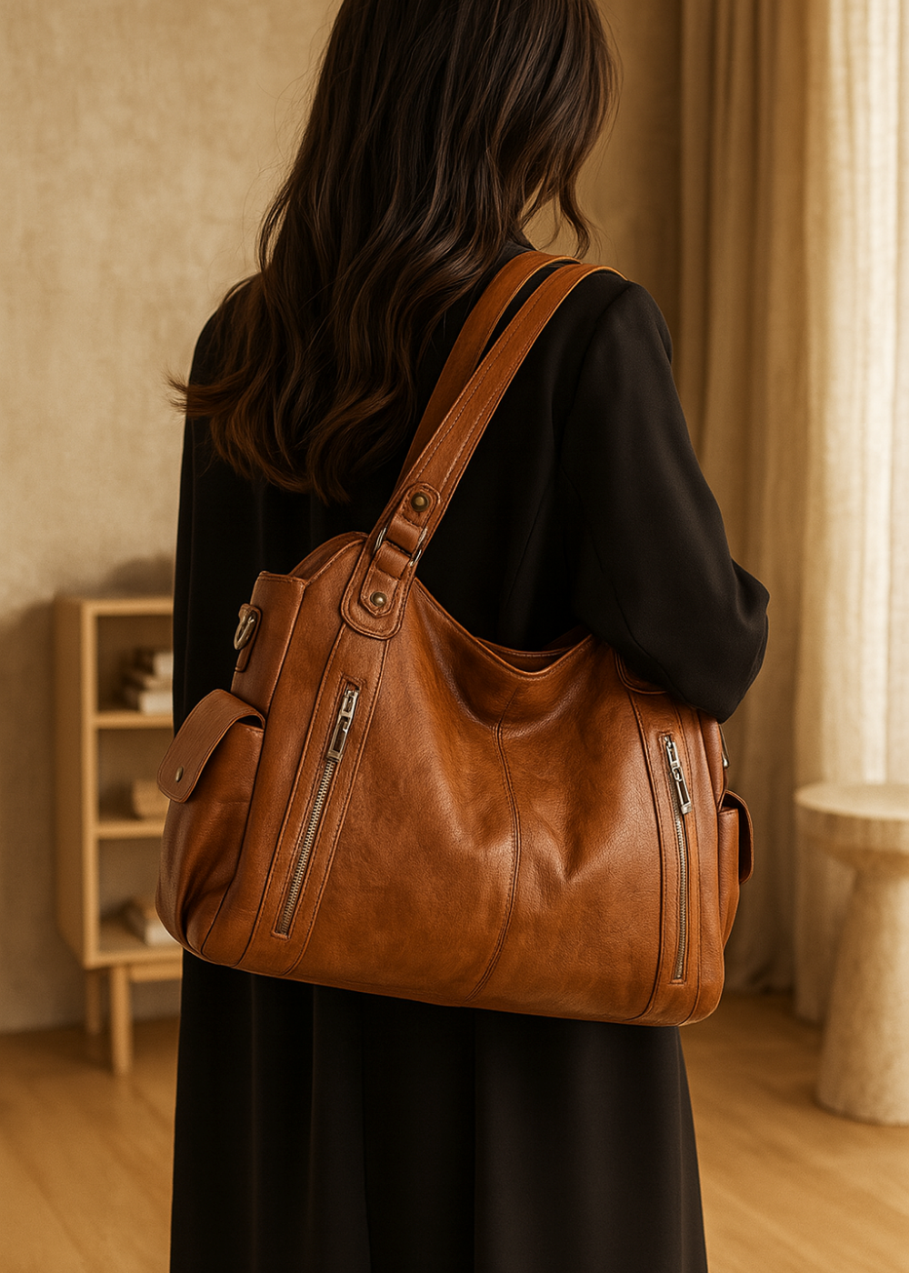 Women’s Tote Bag | Vegan Leather | Spacious Everyday Handbag for Work & Travel