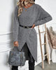 Emma | Luxurious Knit Dress with Slit for Women